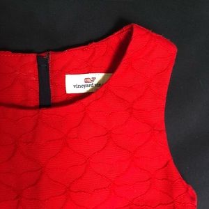 Vineyard Vines Girls Red Dress 🍒 Size 5